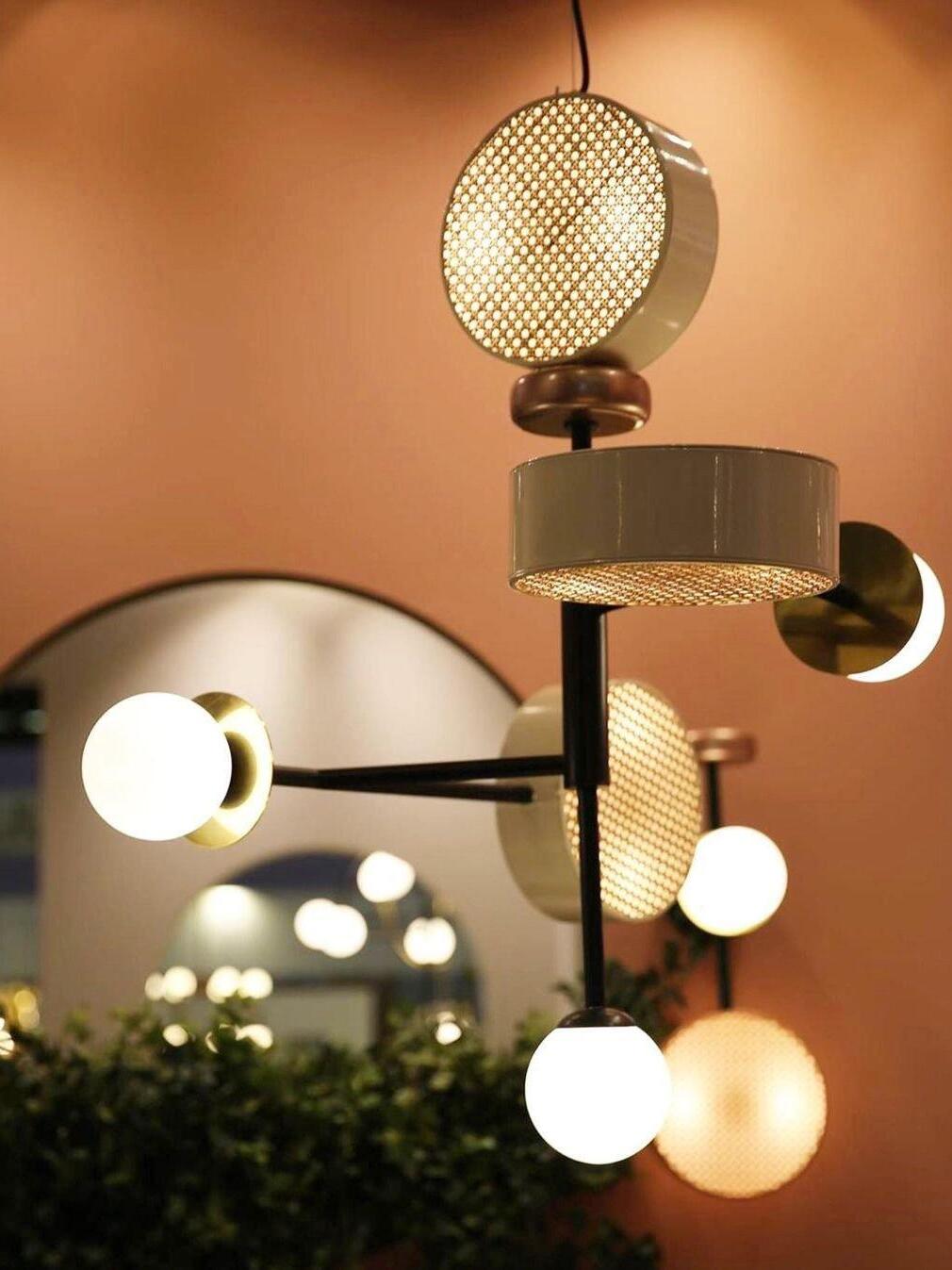 Monaco Artistic Geometric Suspension Light - Cueteks