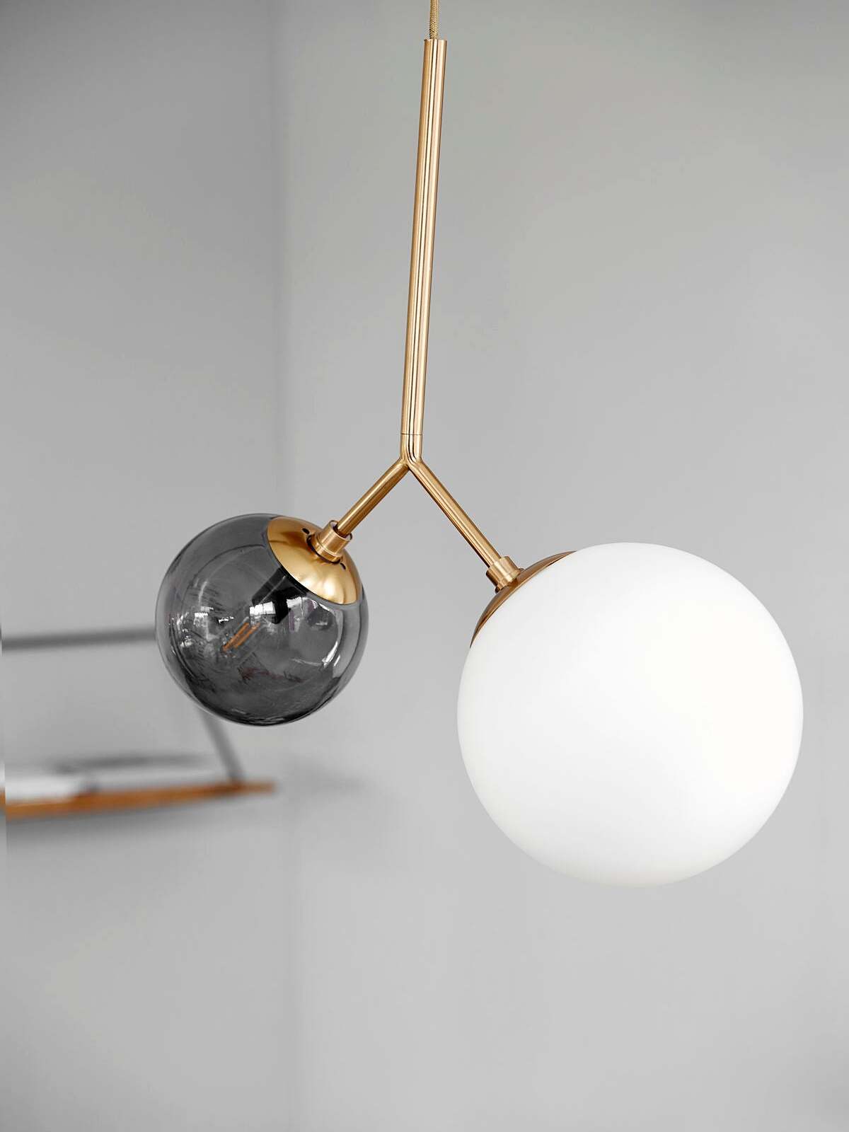 Glass Twice Pendant Lamp for Modern Interiors - Cueteks