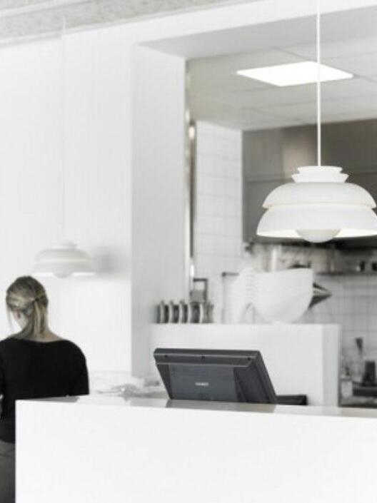 Irregular White Multi-layer Concert Pendant Lamp - Cueteks