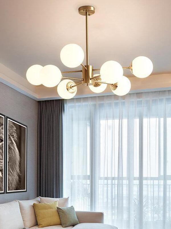 Nordic Karrington Glass Ball Chandeliers - Cueteks