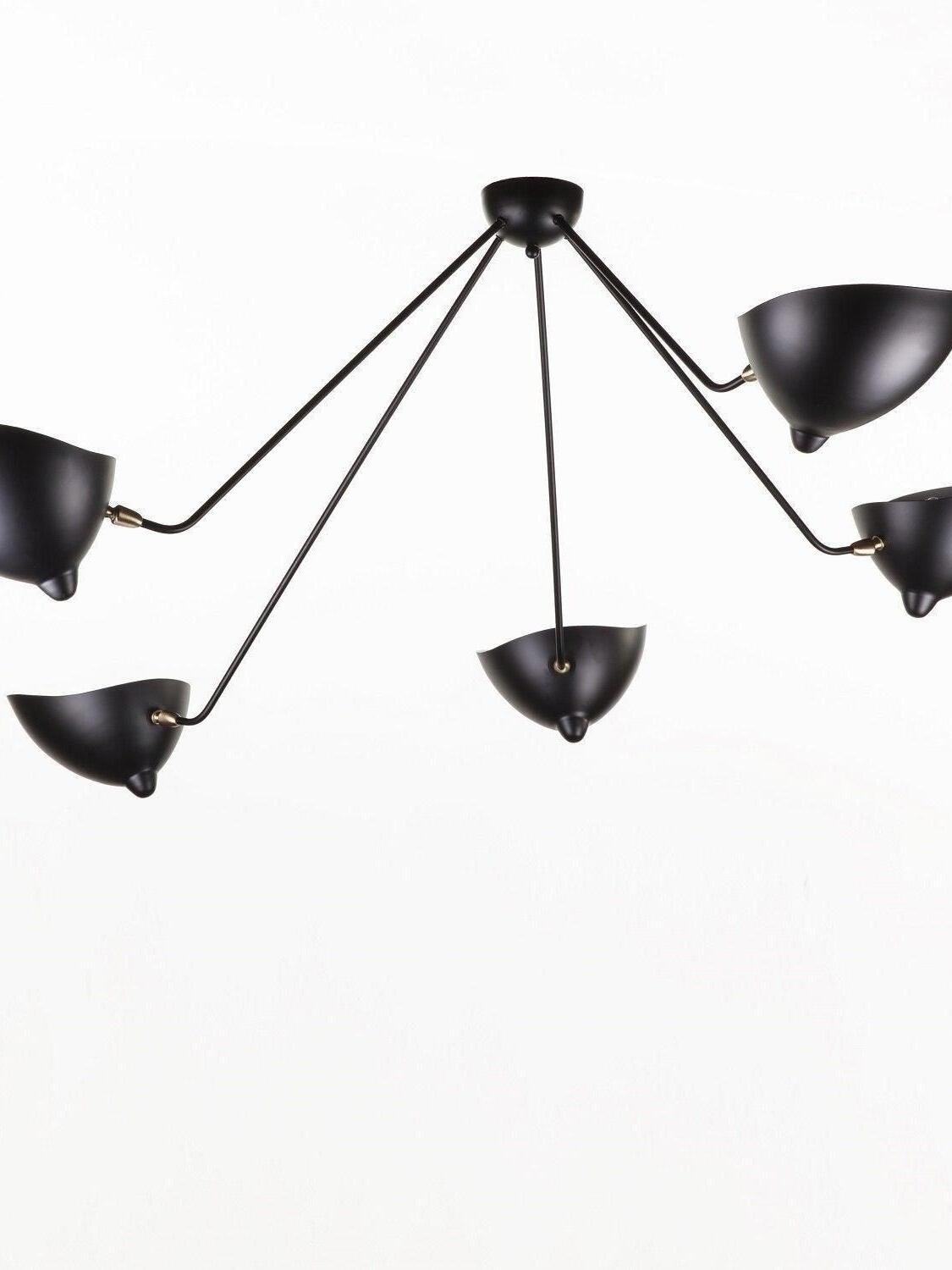 Serge Mouille Ceiling Lamp B - Cueteks