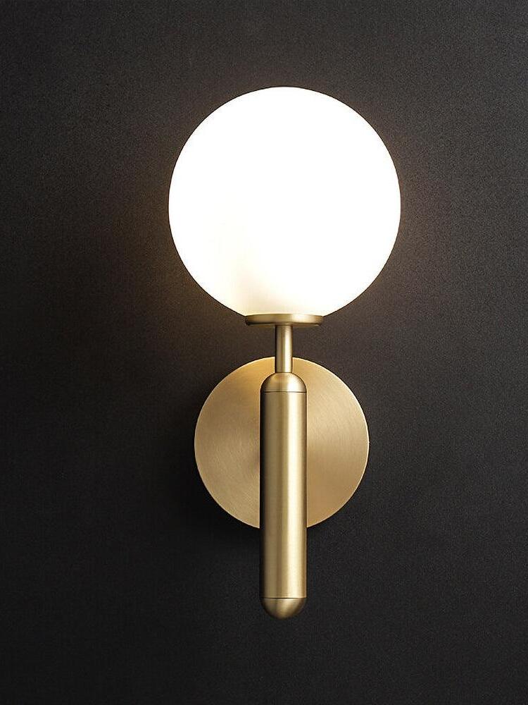 Luxury Miira Glass Ball Bedroom Wall Light - Cueteks