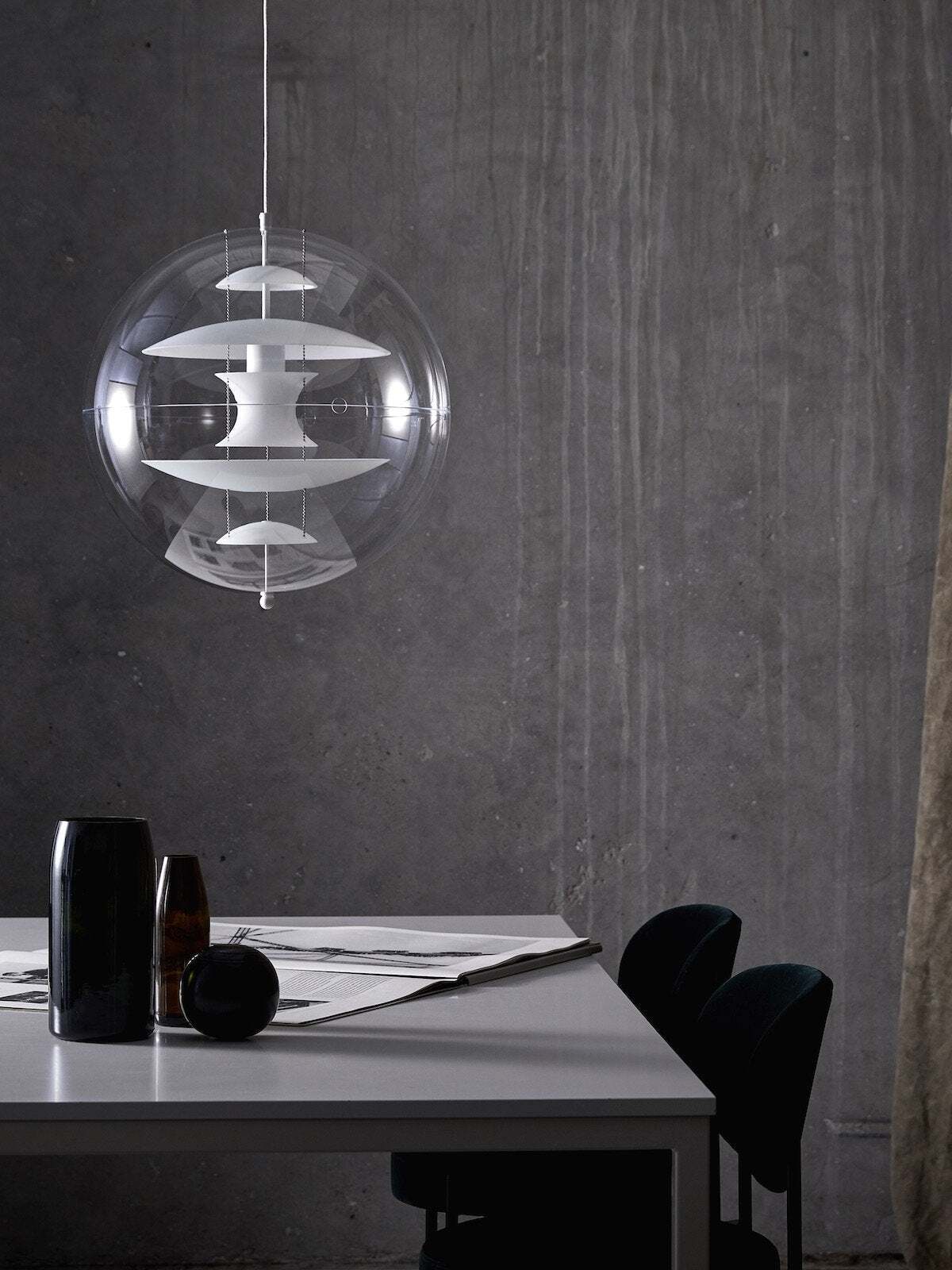 Modern Metal VP Globe Suspension for Living Room - Cueteks