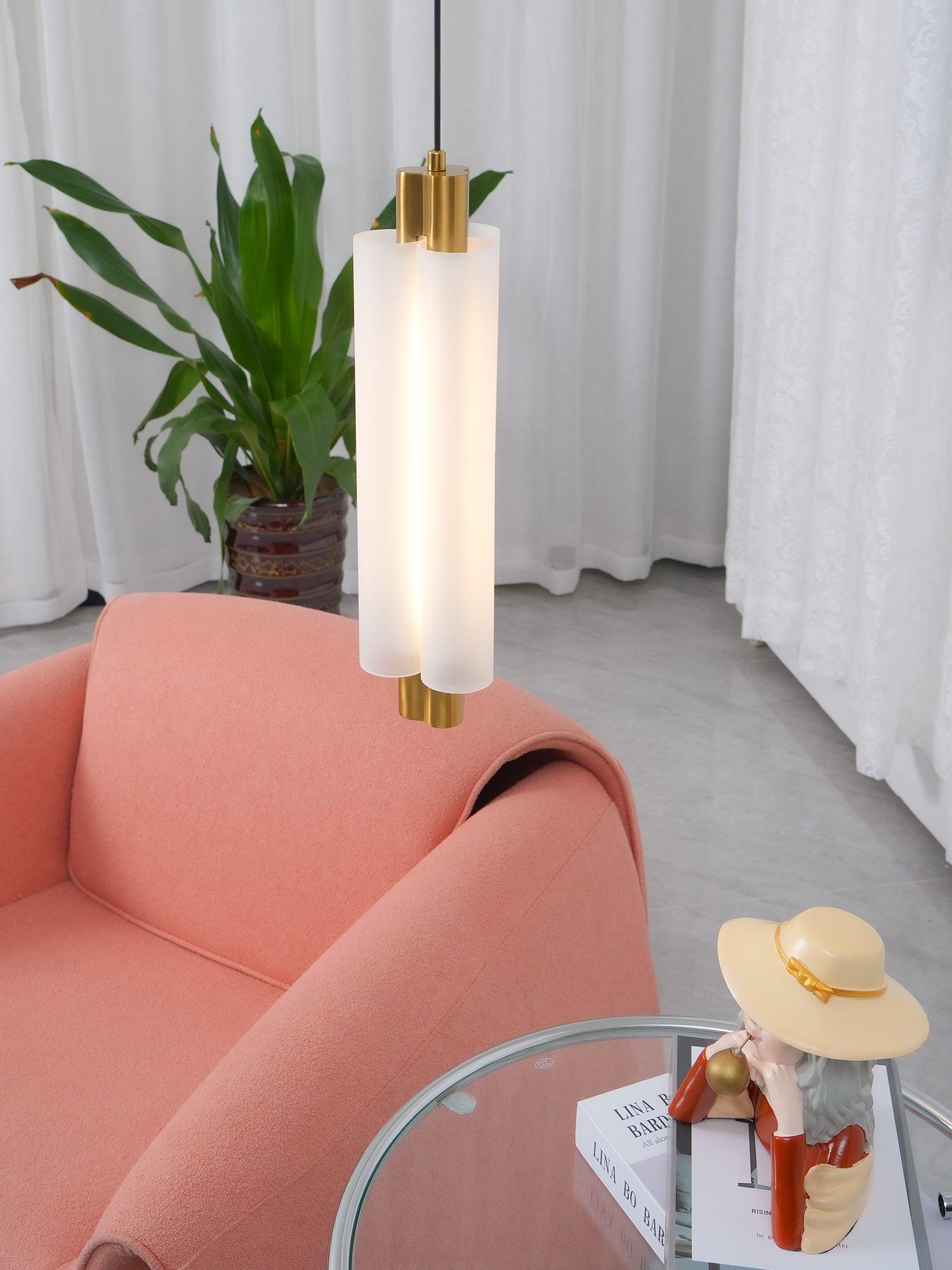 Modern Metal Metropol Linear Pendant Lamp - Cueteks