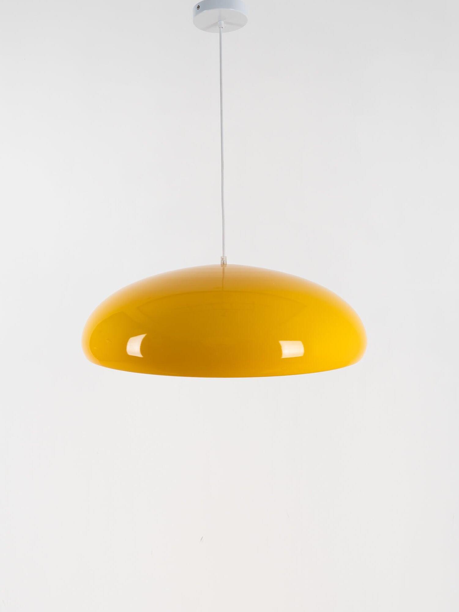 Yellow dome with a small white-looking canopy