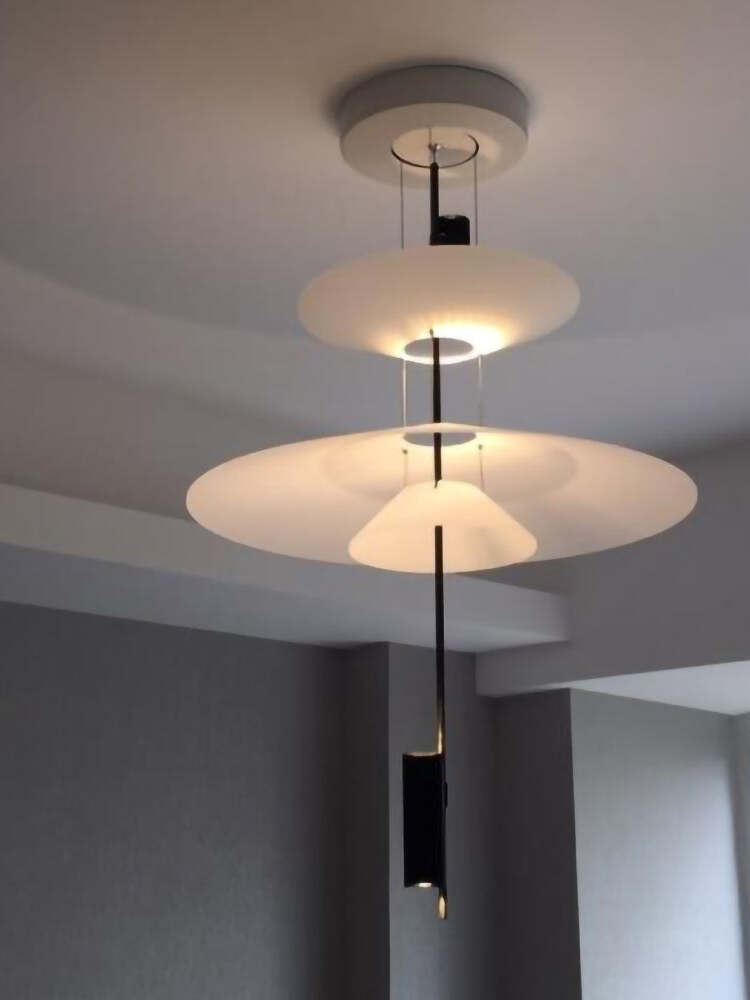 Stylish Metal Flamingo Chandelier for Living Room - Cueteks