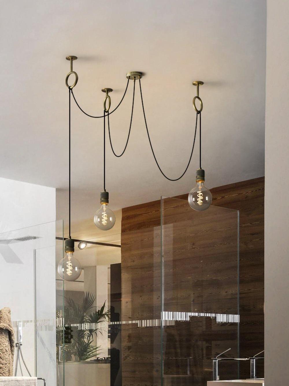 Industrial Spider Chandelier - Cueteks