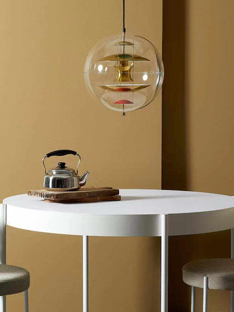 Modern Metal VP Globe Suspension for Living Room - Cueteks