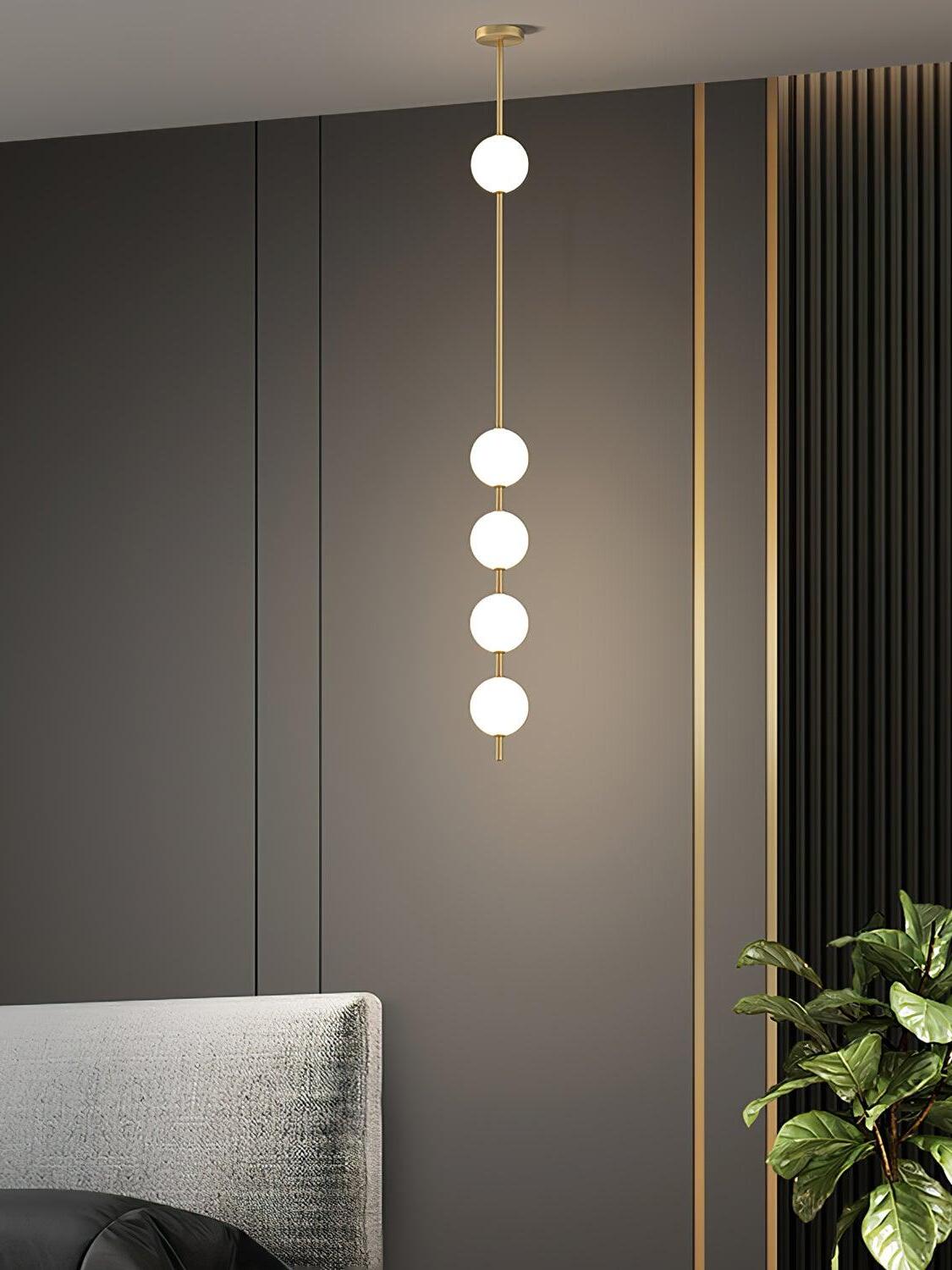 Vertical Balls Pendant Lamp - Cueteks
