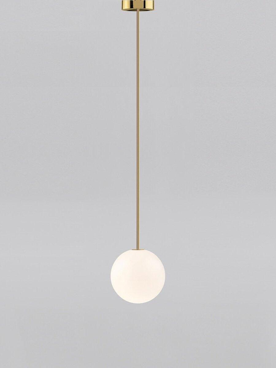 Modern Architectural Opal Glass Pendant Light - Cueteks