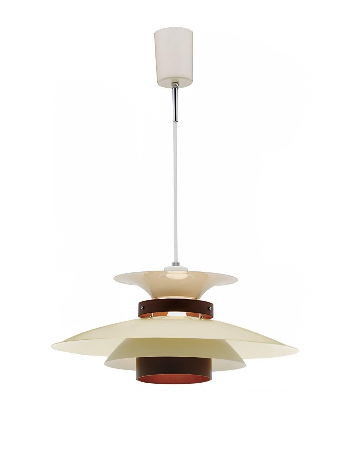 Pendant with cord and small ceiling canopy