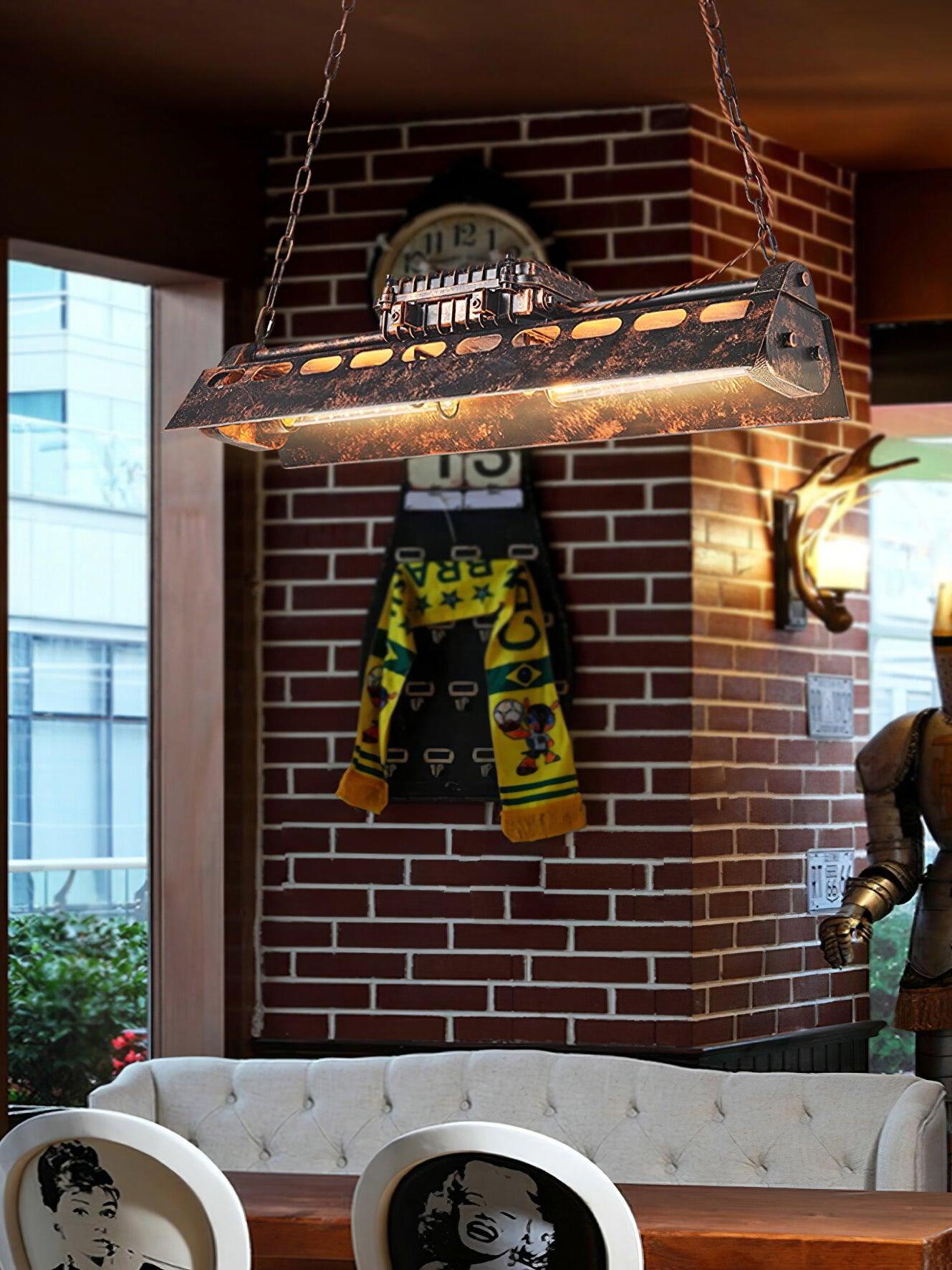 Industrial Steampunk Chandelier - Cueteks