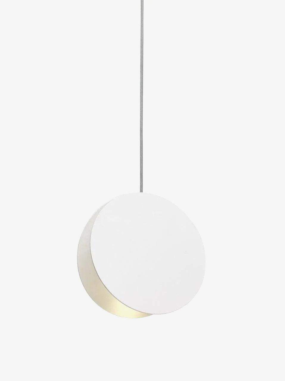 Modern North Metal Disc Pendant Light - Cueteks