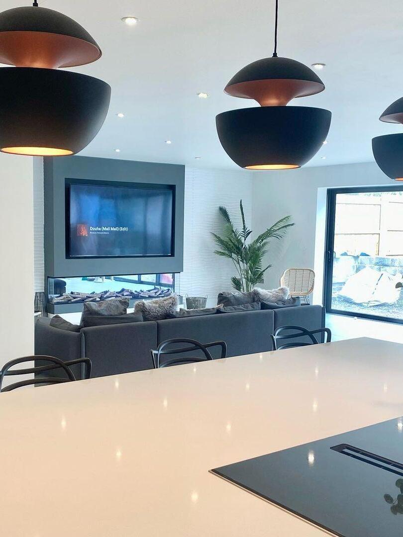 Modern Creative Sun LED Pendant Lamp - Cueteks