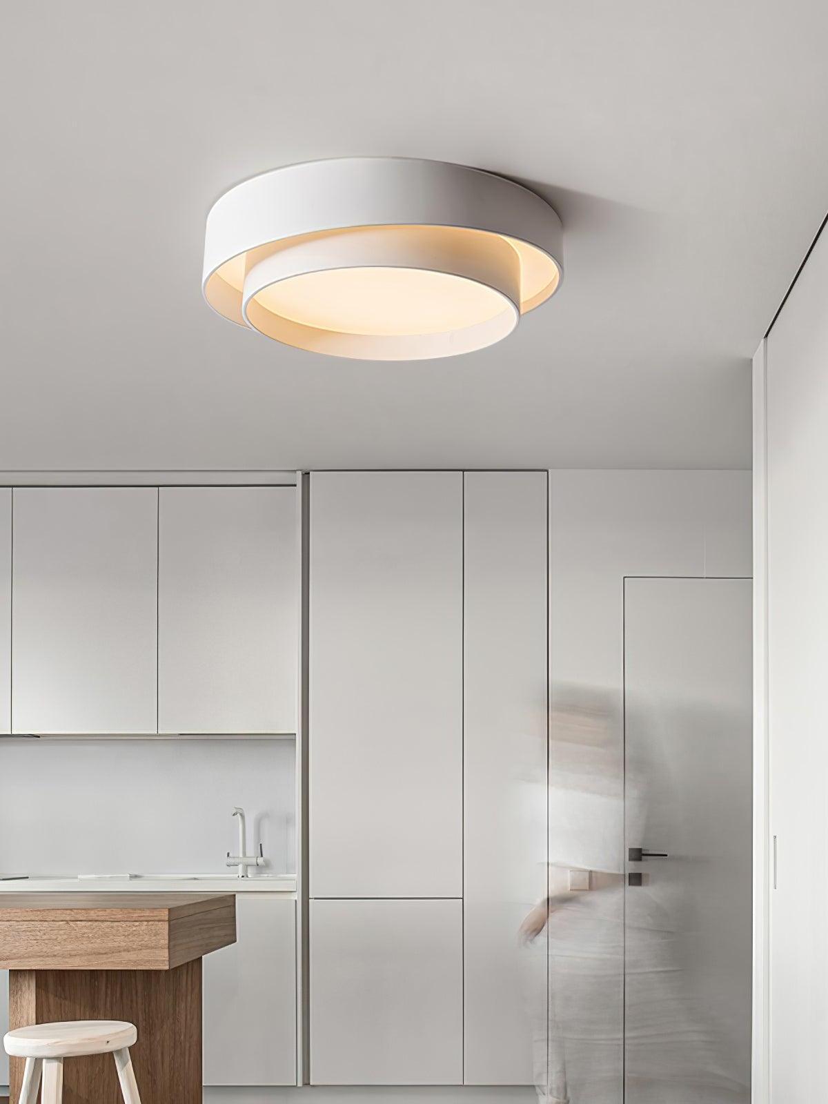 Modern Melody Acrylic Disc Ceiling Lamp - Cueteks