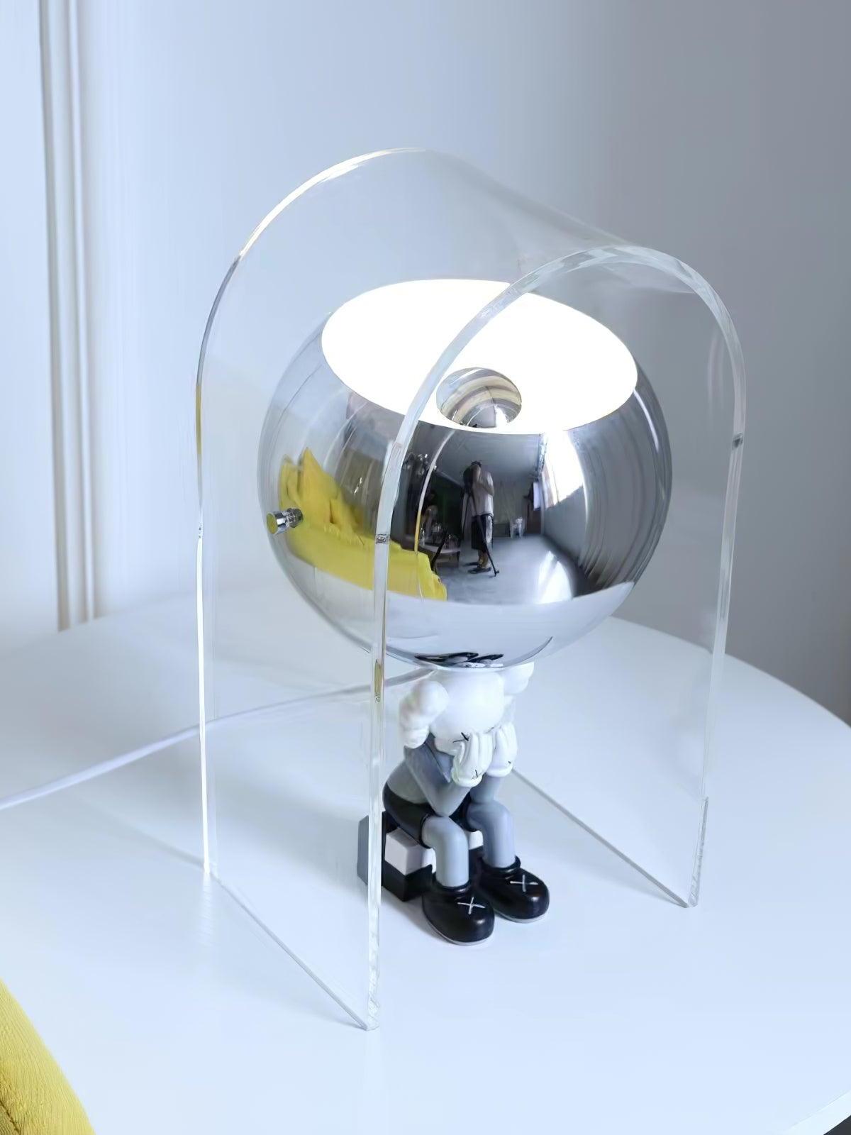 Classic Insta Sensorette Transparent Table Lamp - Cueteks