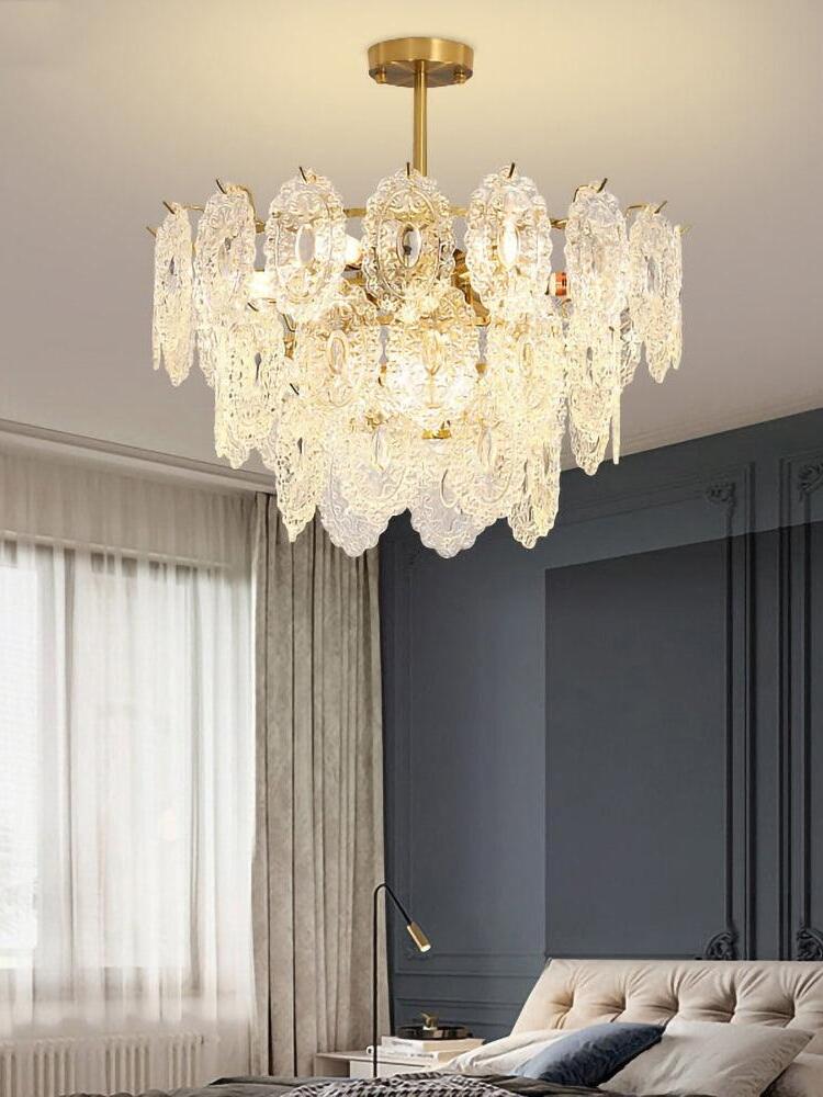 Wave Glass Chandelier - Cueteks