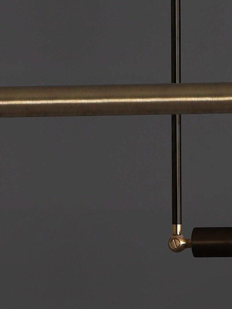 Multi-layer Rod Satellite Ball Ceiling Light - Cueteks