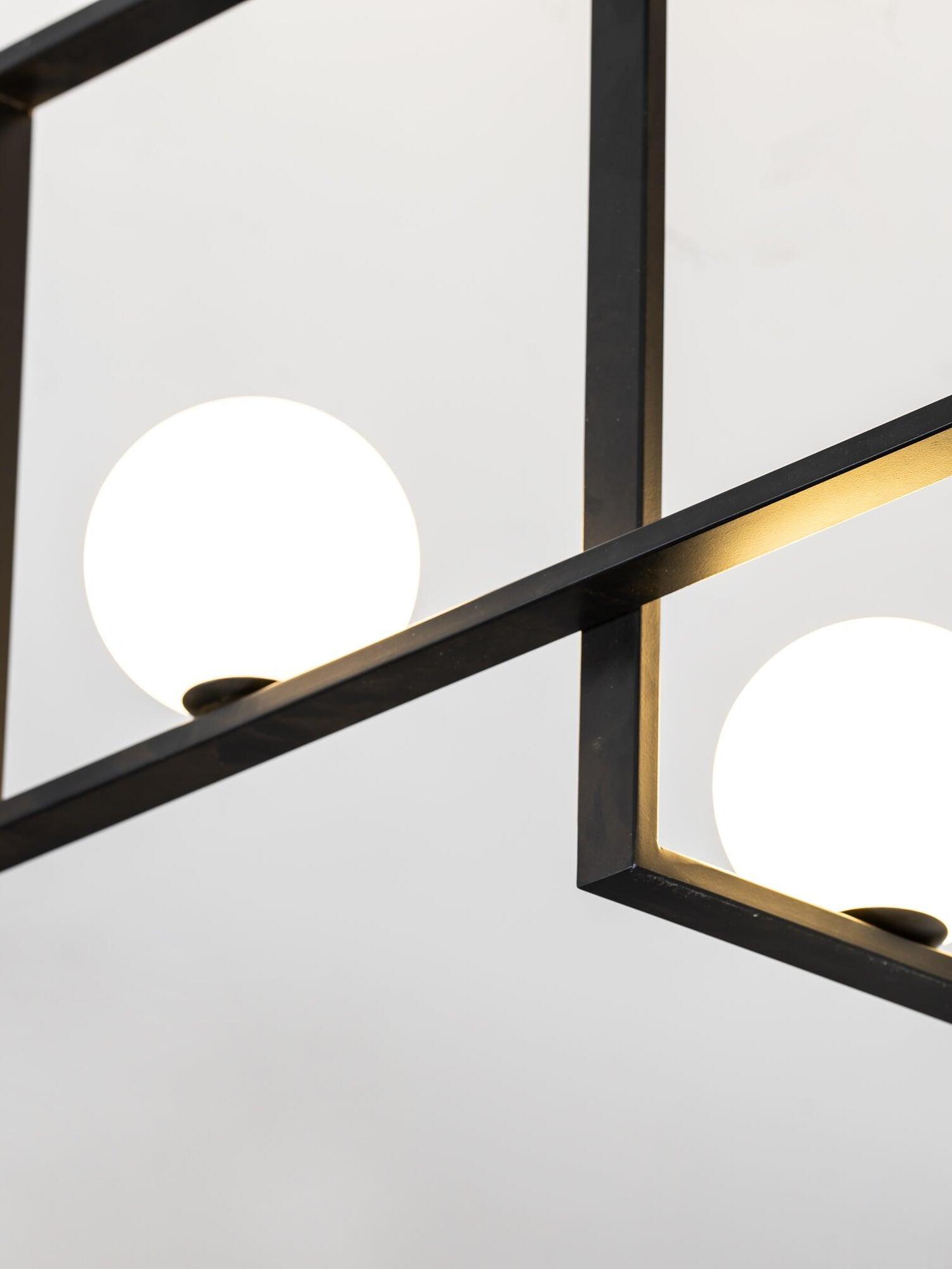 Mondrian Glass Ceiling Light - Cueteks