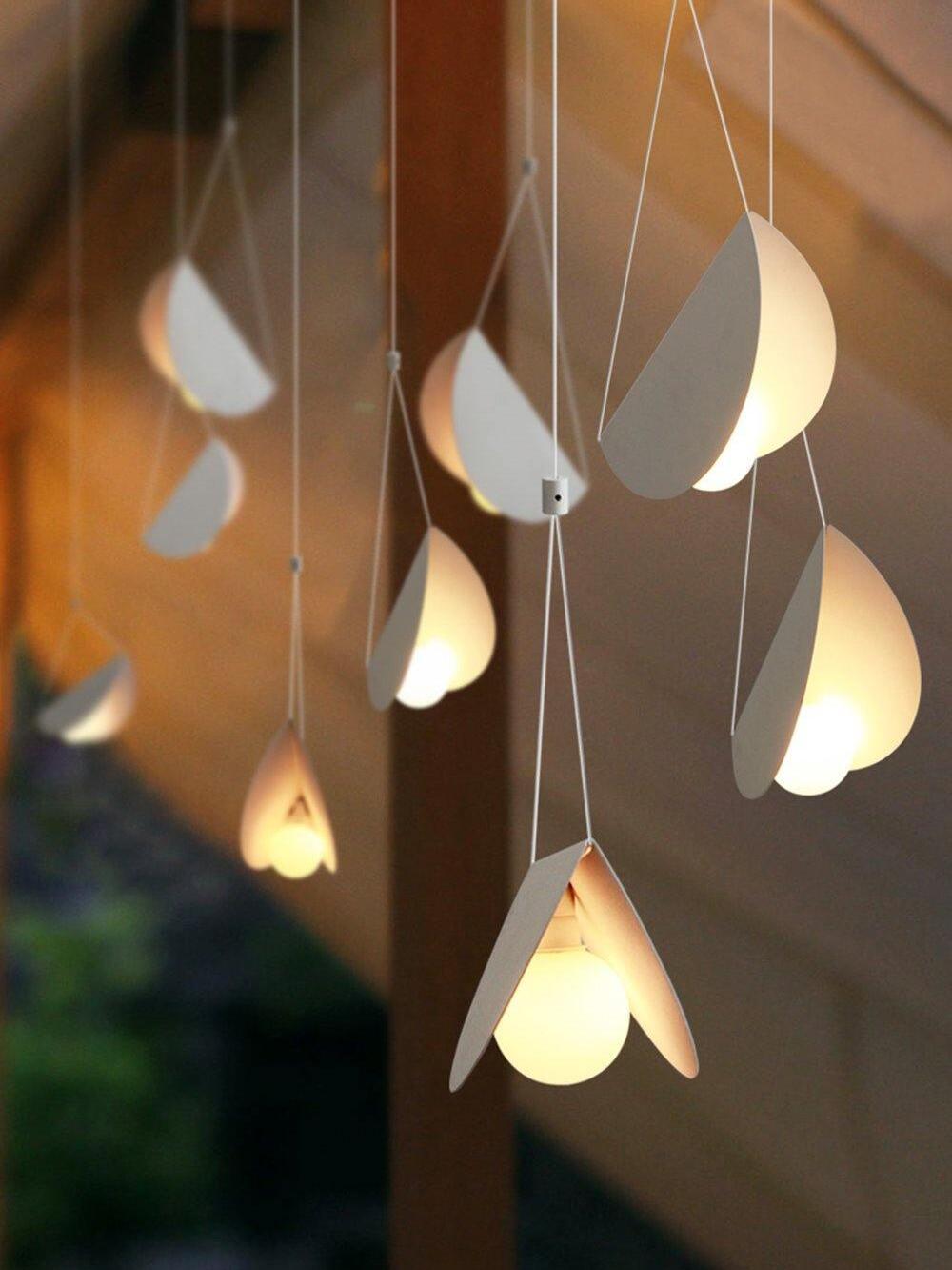 Butterfly Flying Glider Metal Pendant Light - Cueteks