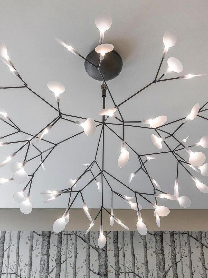 Black Heracleum Chandelier - Cueteks