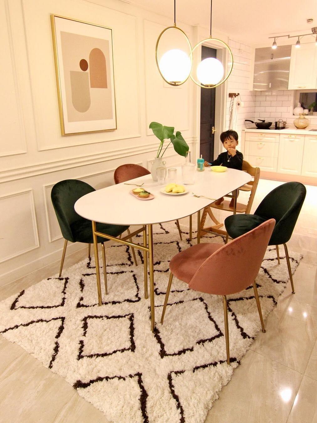 Mila Brass Pendant Light - Cueteks