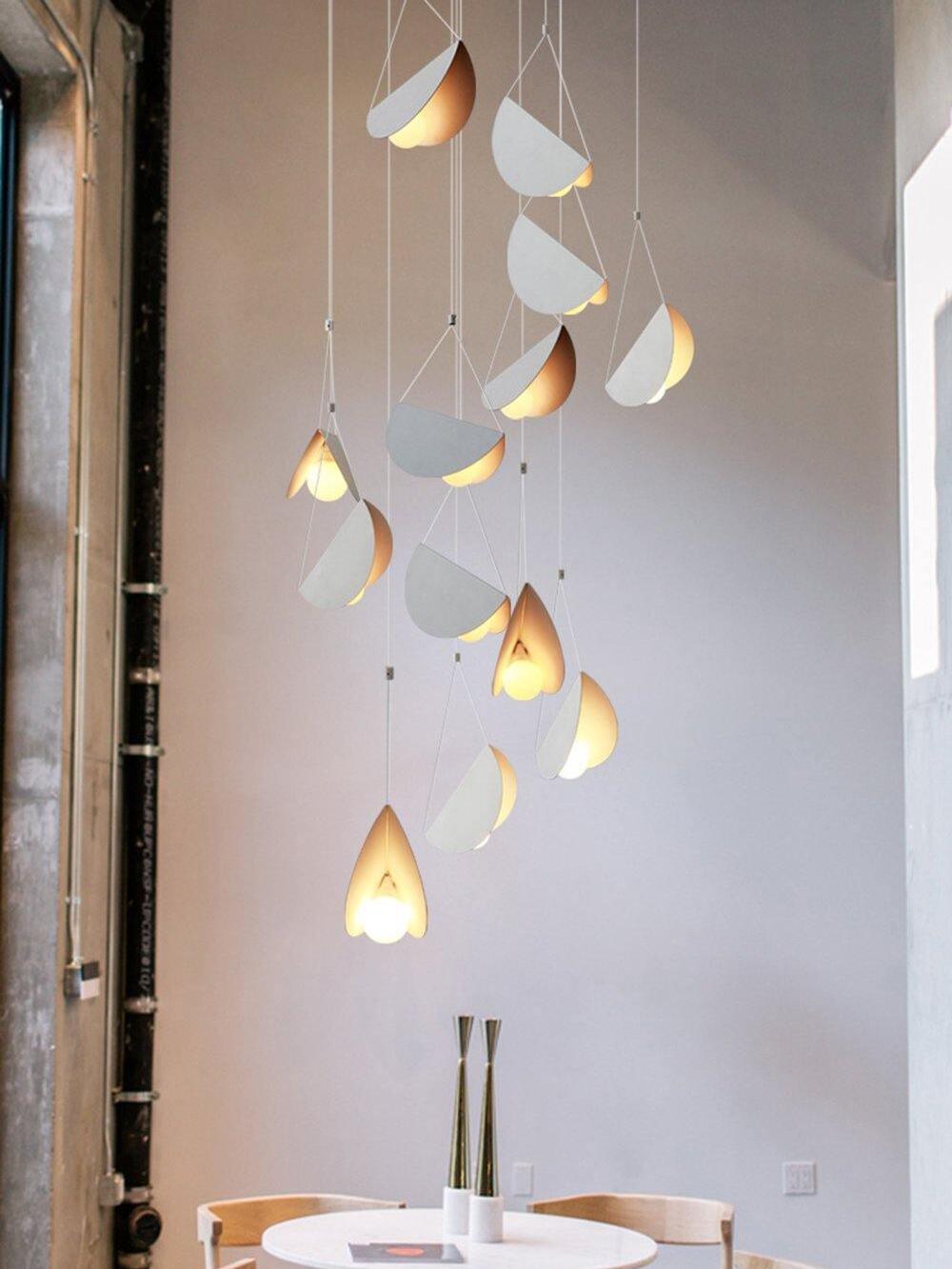 Butterfly Flying Glider Metal Pendant Light - Cueteks