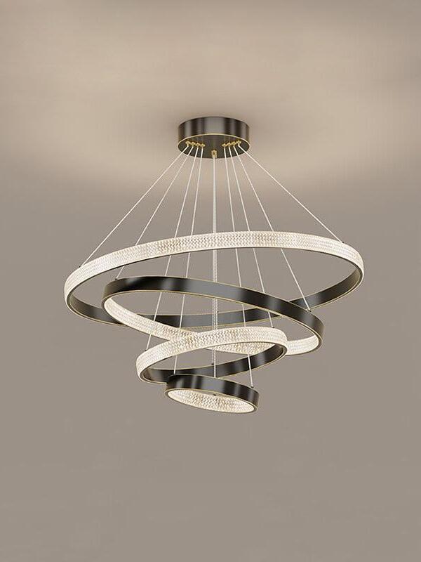 Black Aura Chandeliers - Cueteks