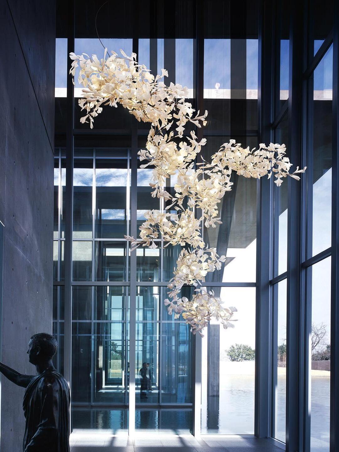 Gingko Chandelier A - Cueteks
