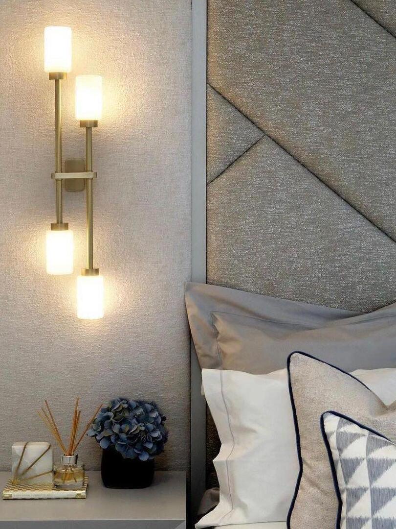 Luxury Farol Multi-head Glass Wall Light - Cueteks