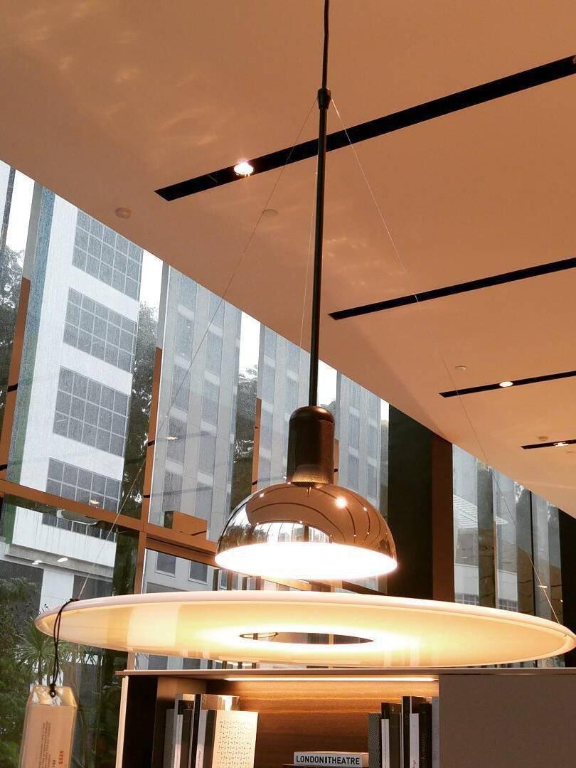 Whimsical Frisbi Flying Saucer Pendant Light - Cueteks