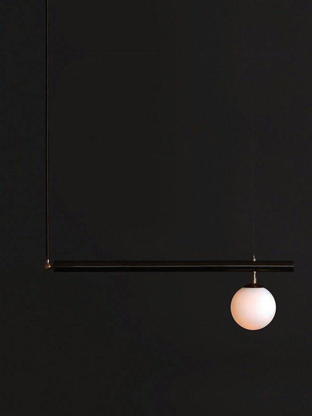 Multi-layer Rod Satellite Ball Ceiling Light - Cueteks