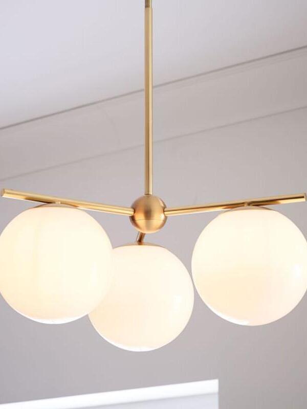 Sphere & Stem Chandelier - Cueteks