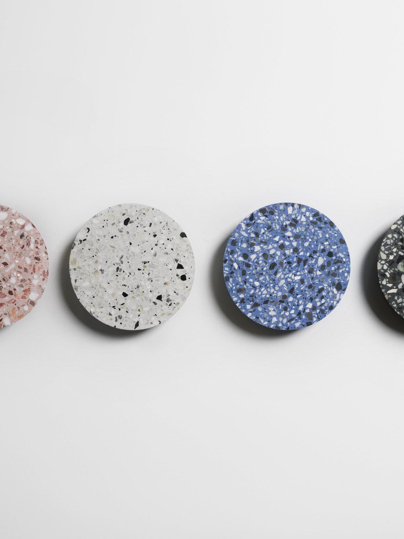 Modern Round Terrazzo Pin Wall Lamp - Cueteks