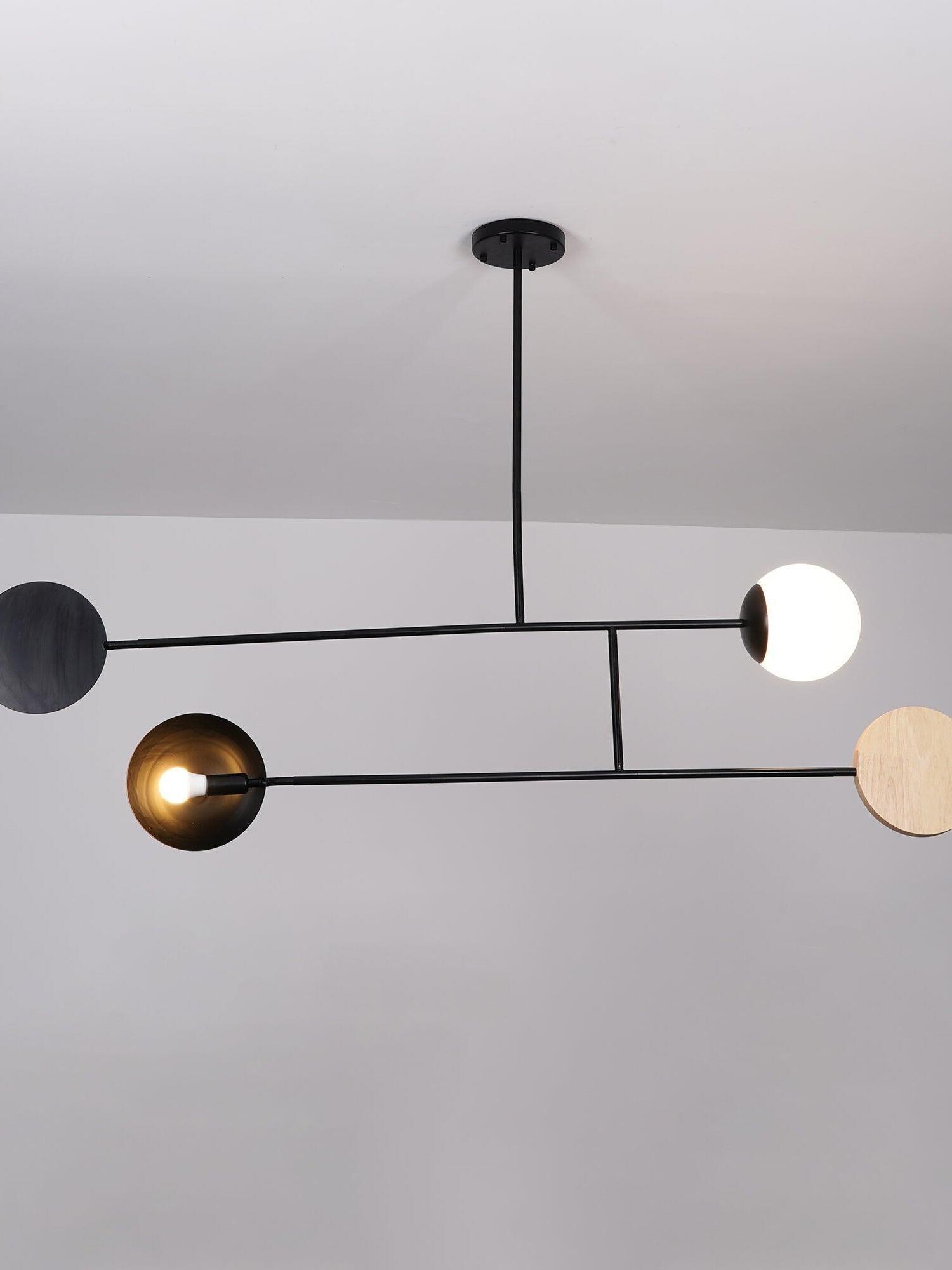 Artistic Astro Rotatable Chandelier With Sleek Design - Cueteks