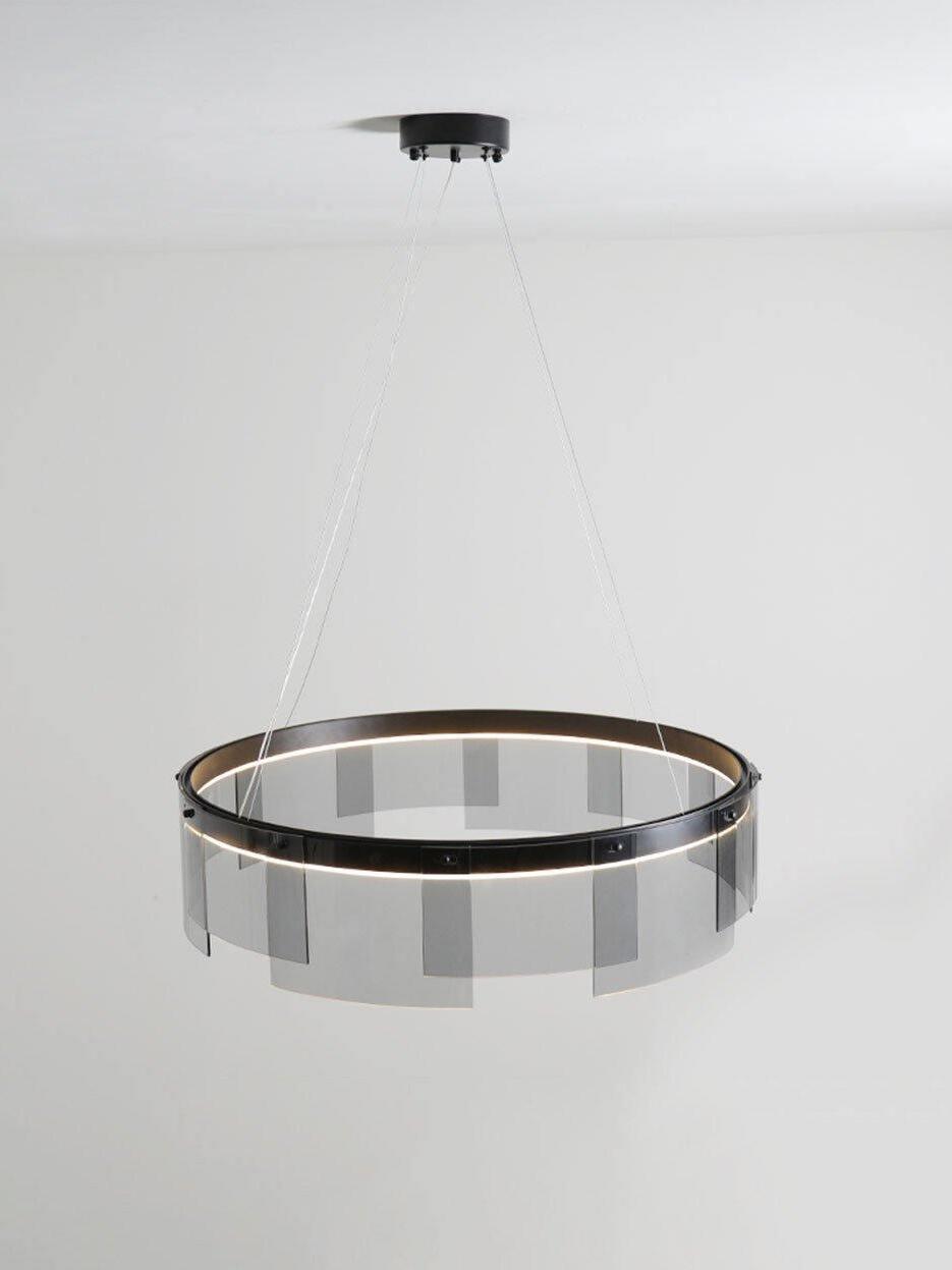 Stratos glass ring viewed from below