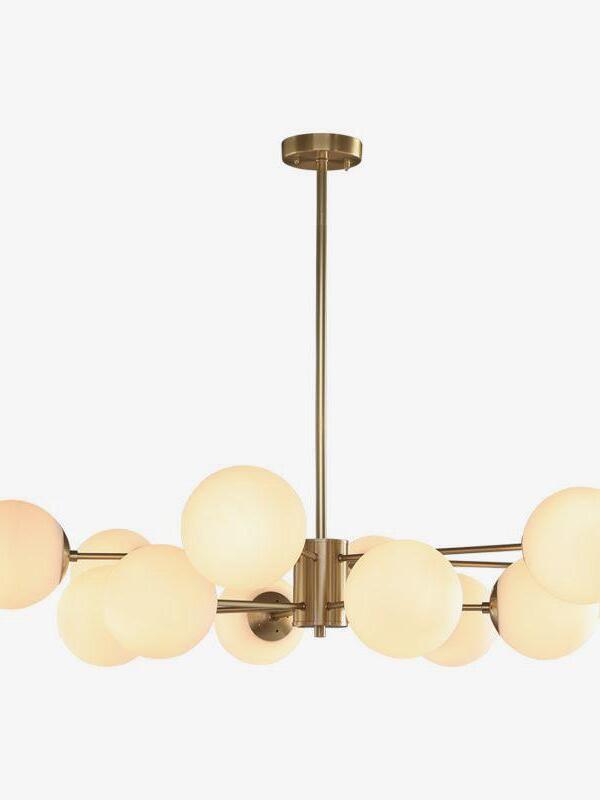 Nordic Karrington Glass Ball Chandeliers - Cueteks
