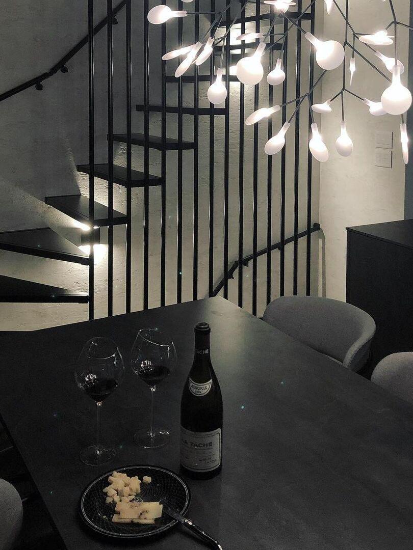 Black Heracleum Chandelier - Cueteks