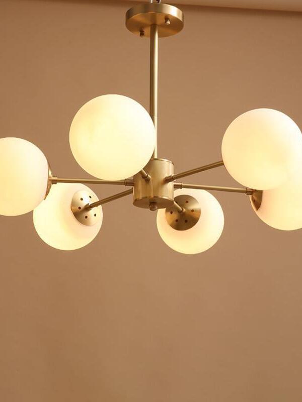 Nordic Karrington Glass Ball Chandeliers - Cueteks