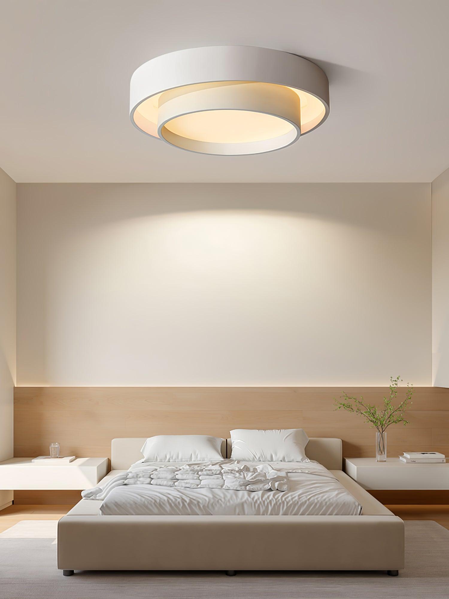 Modern Melody Acrylic Disc Ceiling Lamp - Cueteks