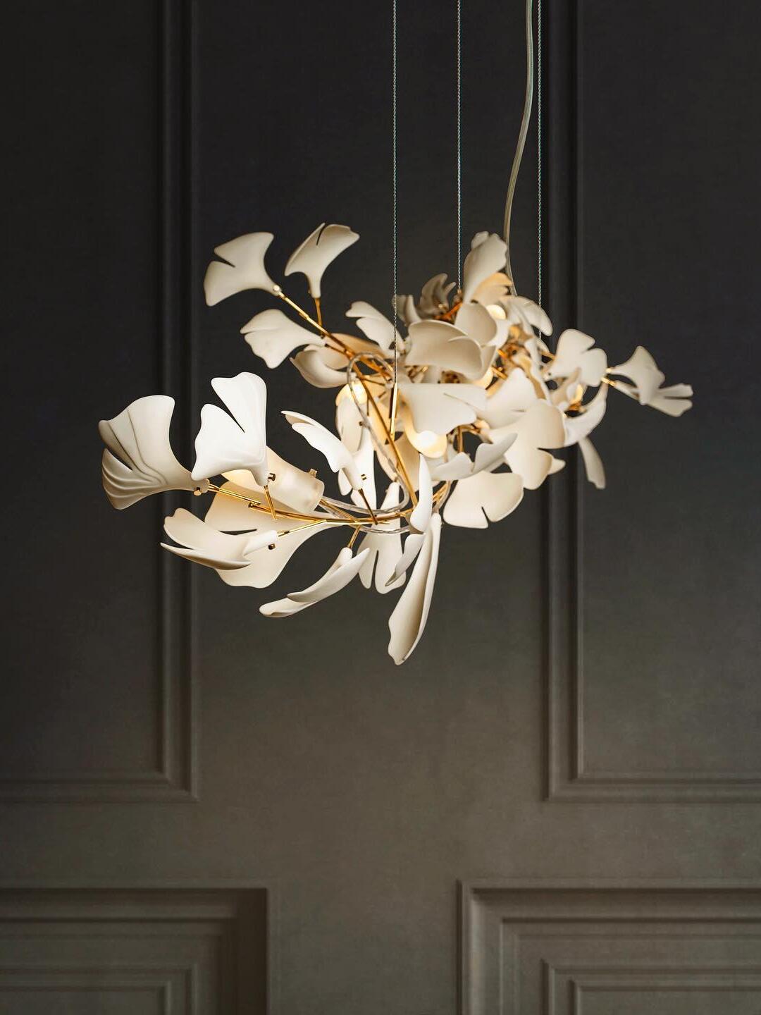 Gingko Chandelier A - Cueteks