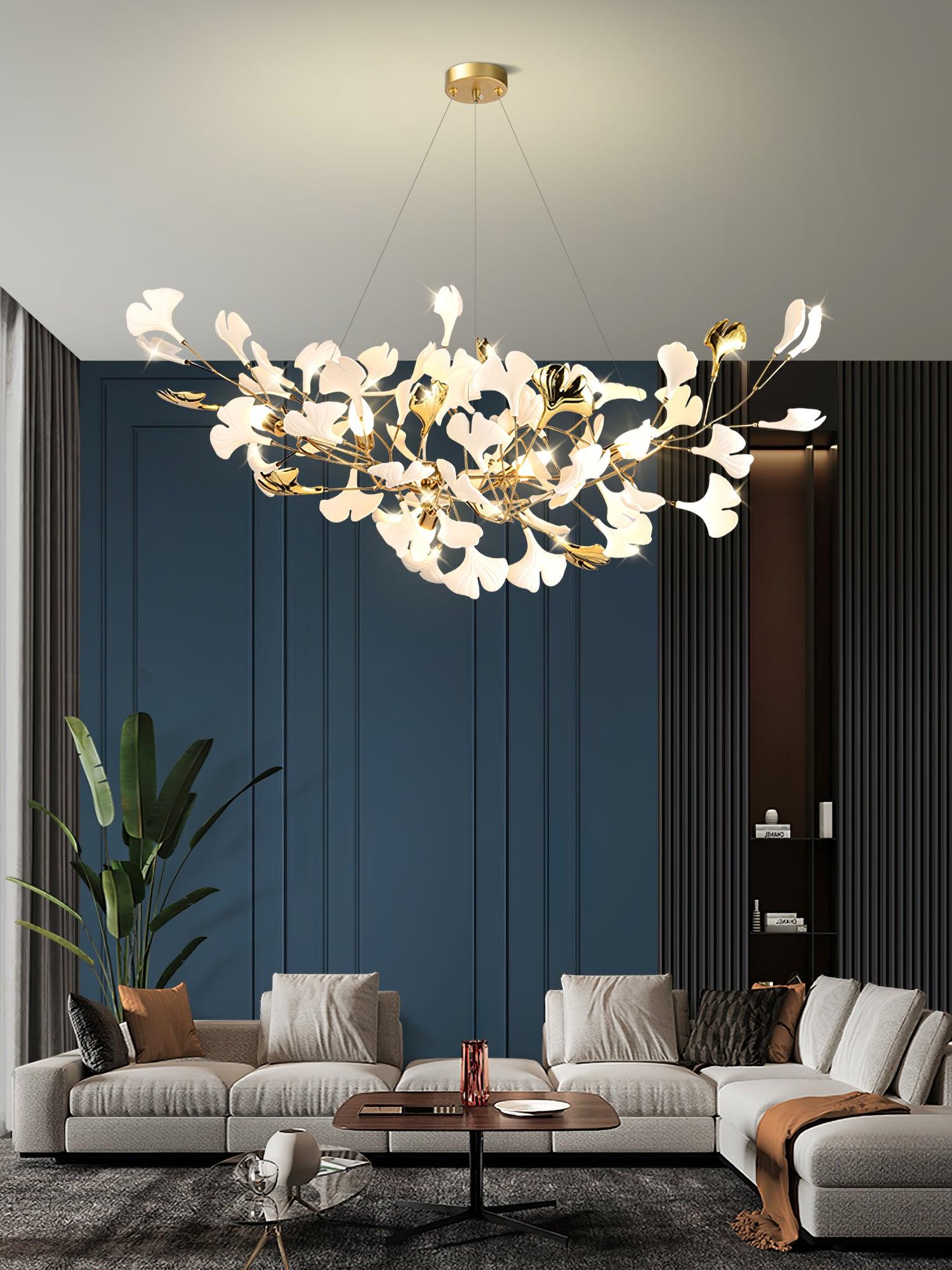 Gingko Chandelier B - Cueteks