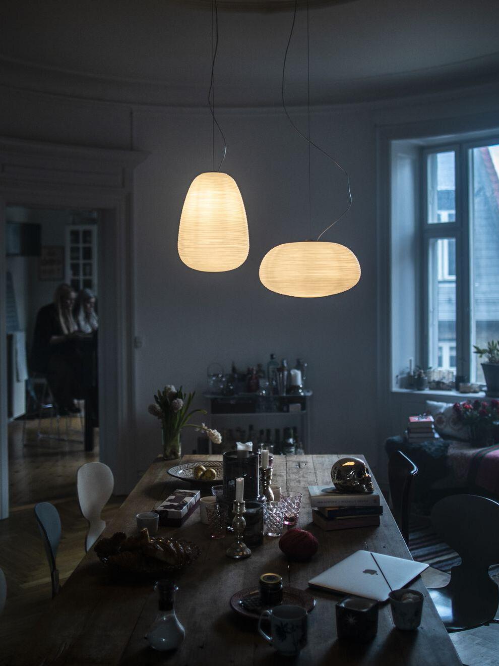 Modern Metal Rituals Pendant Light for Restaurant - Cueteks