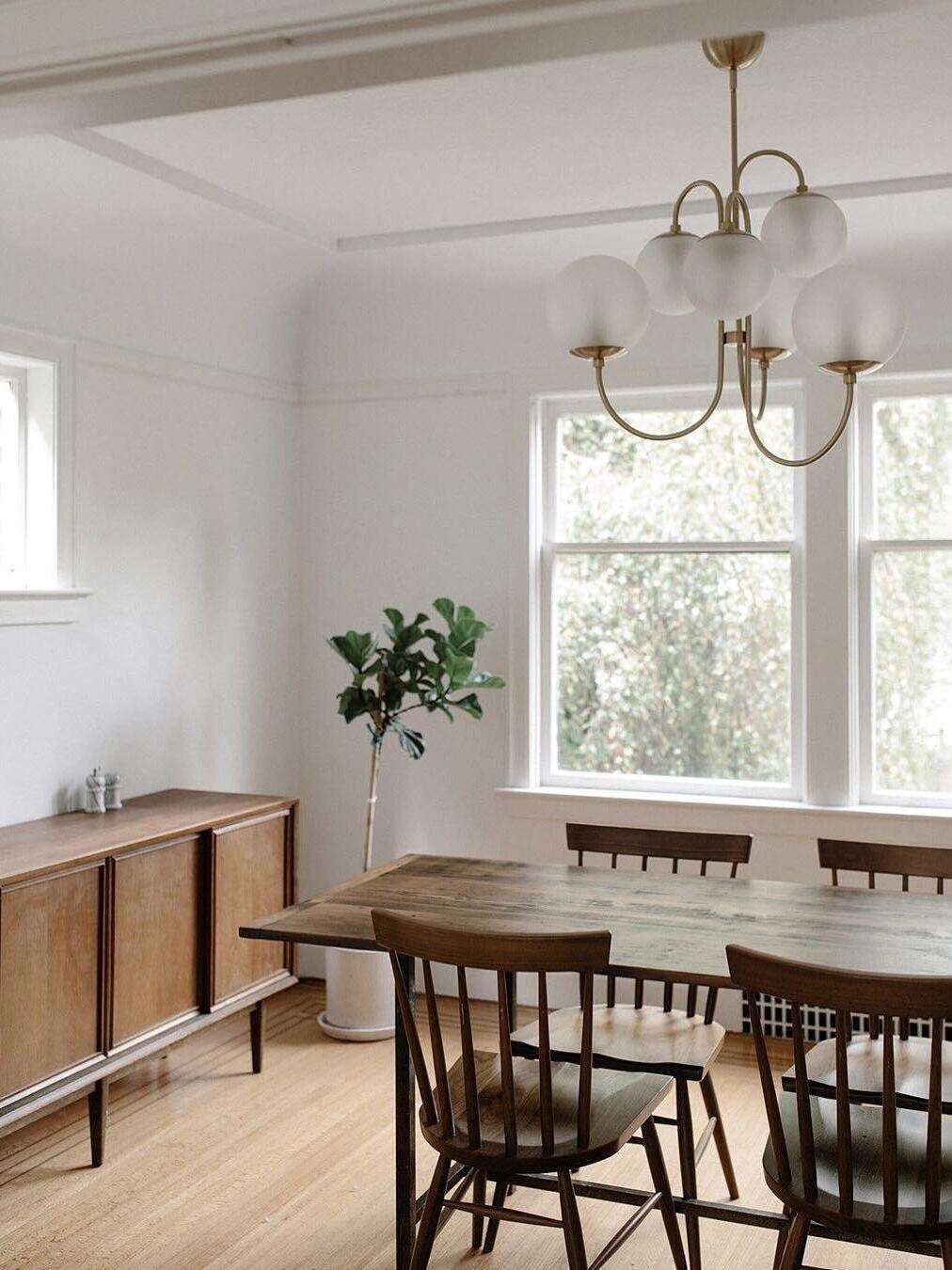 Gooseneck Chandelier - Cueteks