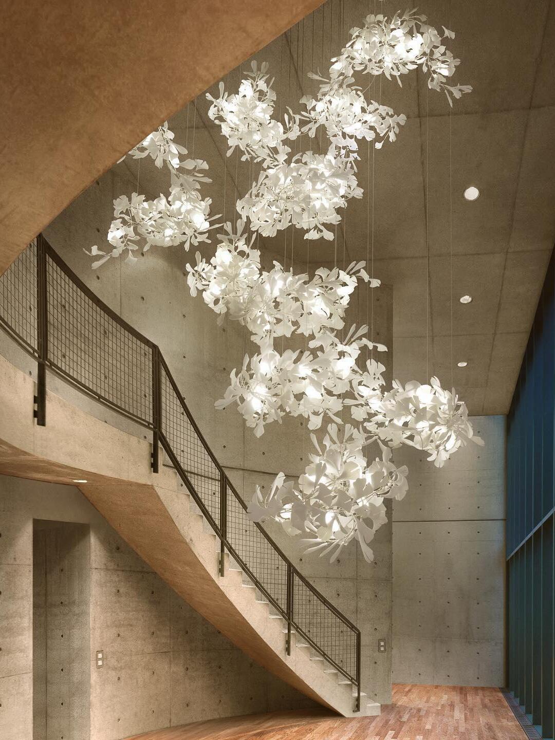 Gingko Chandelier F - Cueteks