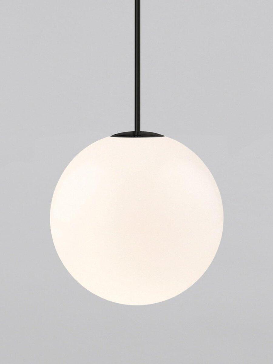 Modern Architectural Opal Glass Pendant Light - Cueteks