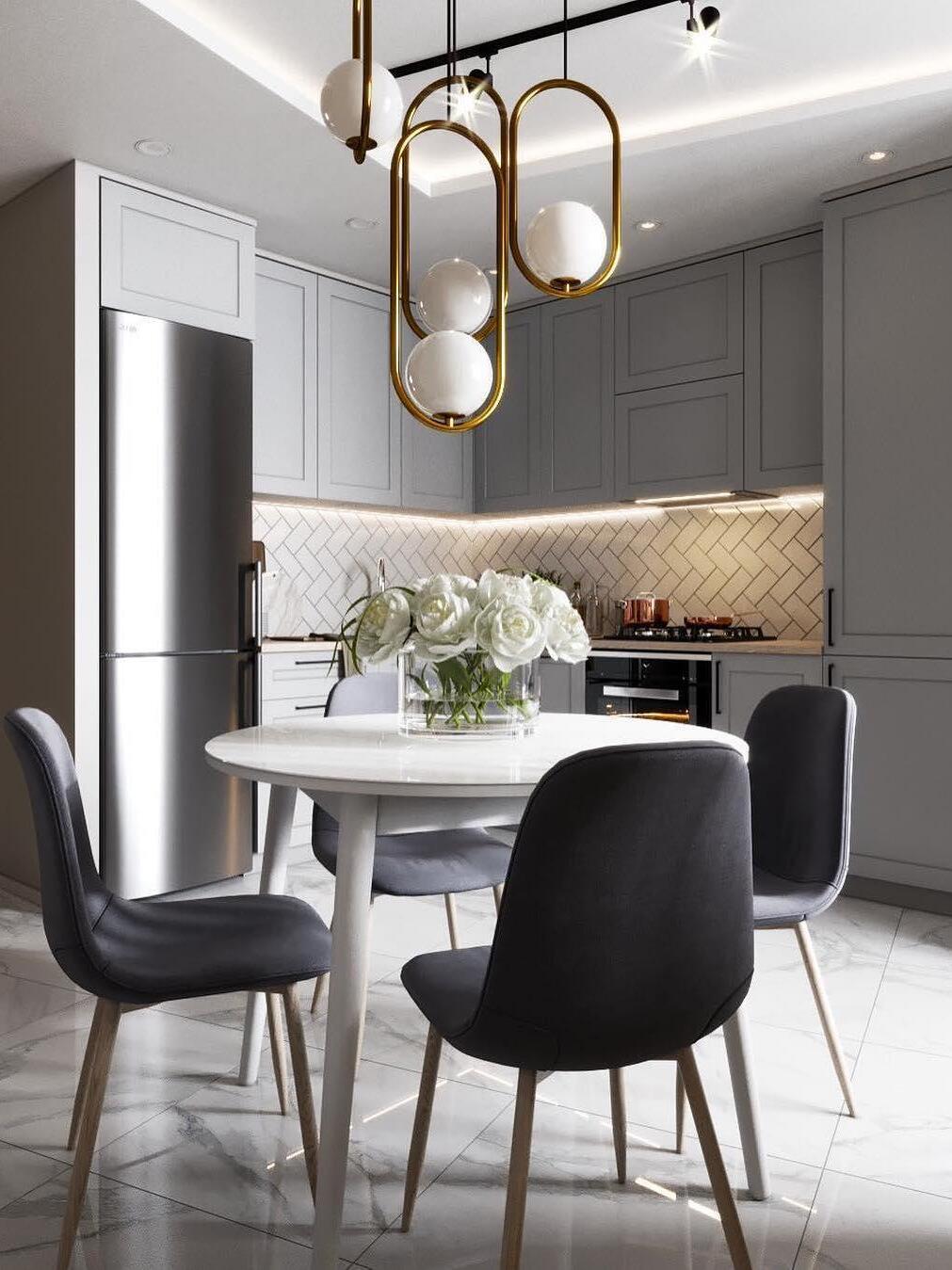 Mila Brass Pendant Light - Cueteks