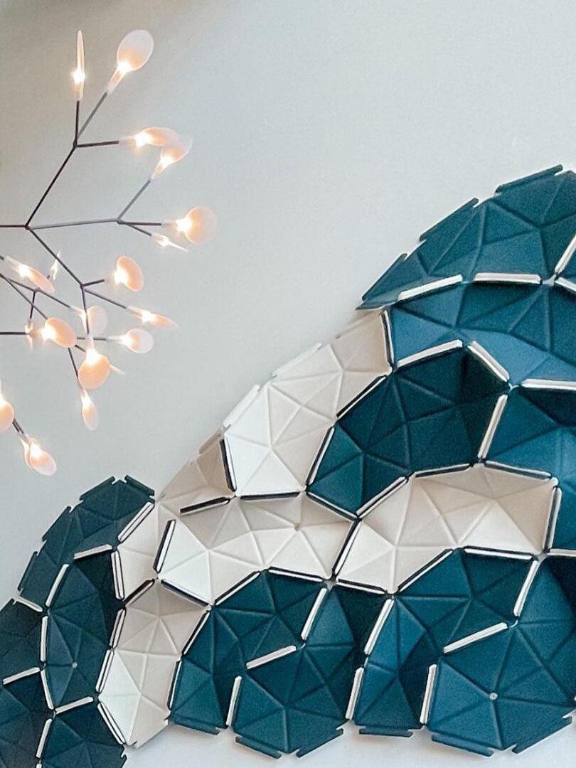 Black Heracleum Chandelier - Cueteks