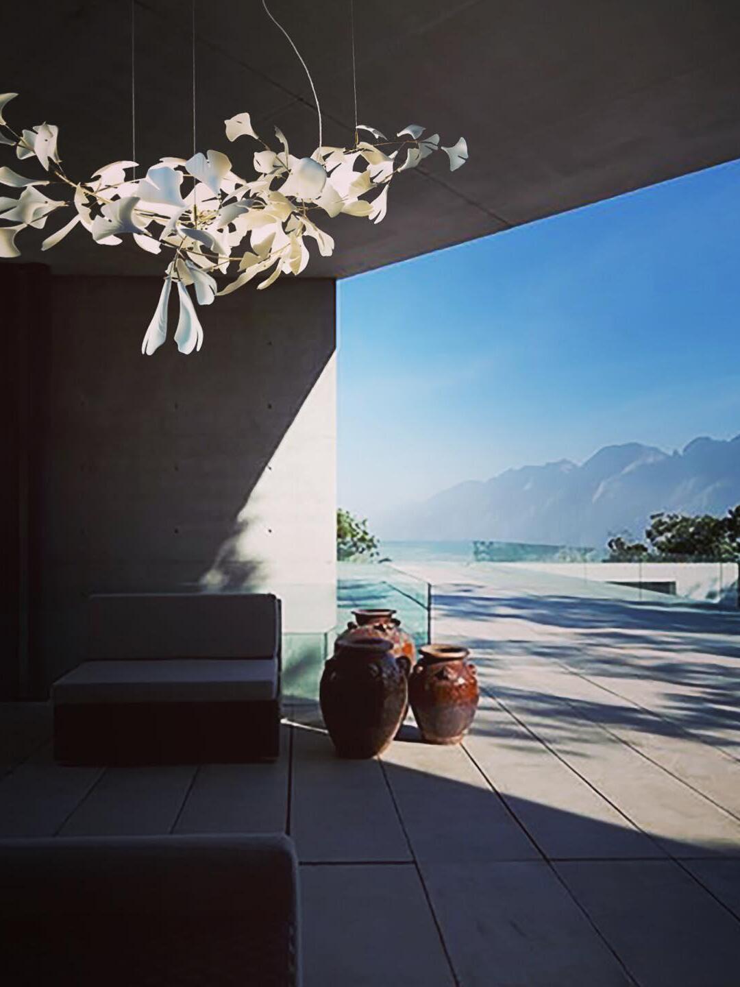 Gingko Chandelier A - Cueteks