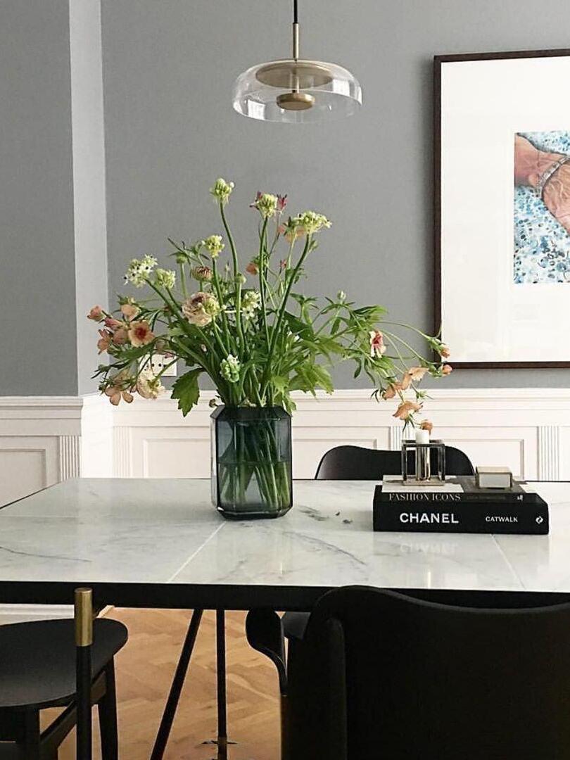 Simple Blossi Transparant Glass Bowl Pendant Light - Cueteks